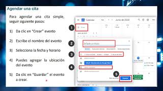 funciones en google calendar [upl. by Emia]