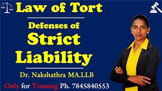 Strict liability  Law Of Tort  Tamil  ACNakshathra [upl. by Morganstein312]