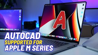 AutoCad 2024 native support for MacBooks with M1 M2 processors [upl. by Ulphiah]