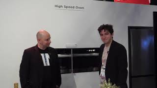 Sharp  High Speed Oven with Quad Heating Technologies  Interview  CES 2024  Poc Network [upl. by Gillan]