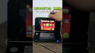 GEOMETRY DASH EN NINTENDO 3DS 🔥 geometrydash gd shorts memes videojuegos nintendo short [upl. by Atiek]