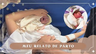 Relato de parto cesárea pós cirurgia de mioma  Rayssa Alvarenga [upl. by Arataj]