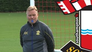 Koeman Saints in good shape for Sunderland encounter [upl. by Aihsenot737]