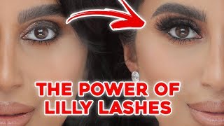 How to Pick Lashes for Your Eye Shape  How to Apply Lashes using Lilly Lashes [upl. by Schaab]