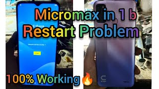 Micromax in 1b Restart Problem  100 Working 🔥 [upl. by Atin]