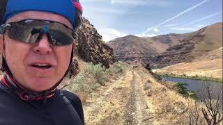 Gravel Biking the Lower Deschutes Trail to Roads End and Back [upl. by Fadas]