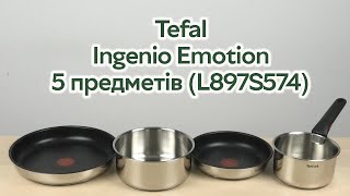 Розпаковка Tefal Ingenio Emotion 5 предметів L897S574 [upl. by Ragan]