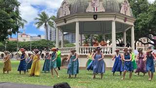 quotAloha Kauaʻiquot  Hālau Pua Aliʻi ʻIlima [upl. by Canning768]