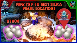 The Top 10 Best Silica Pearl Locations on Ark Survival Ascended [upl. by Adelaida]