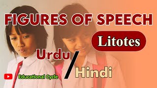 Figures of Speech In English Grammar  Litotes  Types of Figure of Speech [upl. by Munt353]