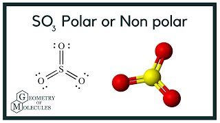 Is SO3 Polar or Nonpolar Sulfur Trioxide [upl. by Elysee]