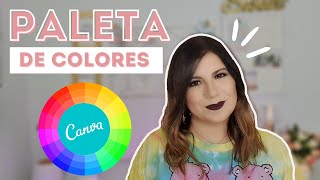 🎨 APRENDE a crear tu PALETA DE COLORES Canva Colors 🎨 [upl. by Nilpik785]