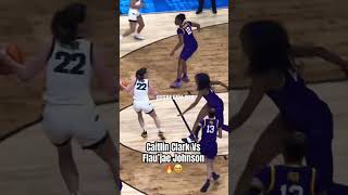 Caitlin Clark x Flau’jae Johnson 🔥🥹basketball wnba caitlinclark [upl. by Dre]