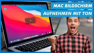 Mac Bildschirm aufnehmen mit Ton kostenlos amp ohne Download Macbook Bildschirmaufnahme [upl. by Augustine]