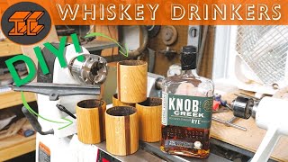 DIY Make Charred White Oak Whiskey Cups [upl. by Nollahp]