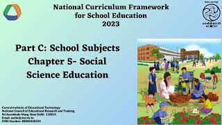 Part C School Subjects Chapter 5 Social Science Education [upl. by Barta]