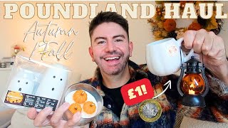 Poundland haul Autumn amp Halloween 2024  MR CARRINGTON [upl. by Htezil]