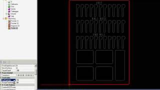 CamBam engrave pocket profile [upl. by Fesuoy]