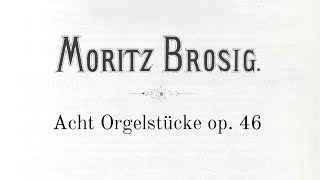 Moritz Brosig  Eight Pieces for Organ op 46 [upl. by Erised]