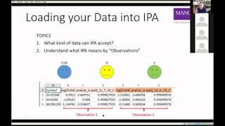 Using Ingenuity Pathway Analysis IPA at the University of Manchester [upl. by Netsua276]