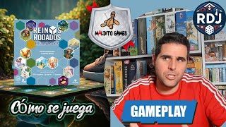 REINOS RODADOS RELANZADOS juega conmigo una partida a este nuevo juego de mesa RDJ [upl. by Enrique]