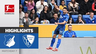 Drama In The Final Minutes  TSG Hoffenheim  VfL Bochum 1848 31  Highlights  MD 7 – Bundesliga [upl. by Krystin]