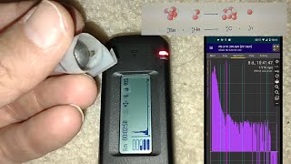 RadiaCode Americium Beryllium Fusion Spectrum [upl. by Nohsram]