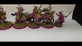 How to paint easterlings army showcase lotr mesbg step by step [upl. by Nnyleimaj]