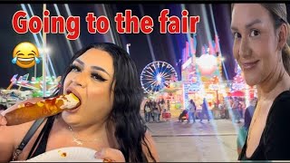 Went to the Fresno fair vlog [upl. by Anaibaf]