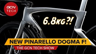 Discs amp 68kg Brand New Pinarello Dogma F  GCN Tech Show Ep183 [upl. by Uela]