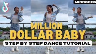 ‘MILLION DOLLAR BABY’ TikTok Dance Tutorial Step by Step  Ana Bensig [upl. by Mordecai909]