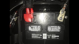 Part 8  2015 Mustang Audio Upgrade  How I Ran the Positive and Negative Amplifier Wires [upl. by Annahsat]