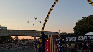 Flyover at the 40th Annual Army TenMiler [upl. by Holden983]