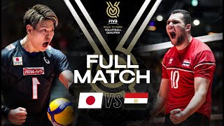 🇯🇵 JPN vs 🇪🇬 EGY  Paris 2024 Olympic Qualification Tournament  Full Match  Volleyball [upl. by Elades612]