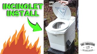 Incinolet Toilet Installation [upl. by Arekahs196]