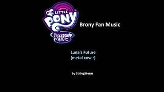 Aloma Steele  Lunas Future StringStorm metal cover [upl. by Suirtimed804]