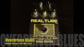 Real Tube Overdrive by BK Butler TubeWorks 901 Pedal [upl. by Nath]