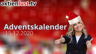 Adventskalender 15122020 I 30€ Zooplus Gutschein I aktienlust I Mick Knauff I Nicole Straub [upl. by Dewain]