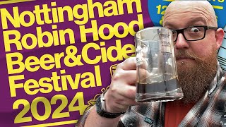 WOW Nottingham Beer Festival 2024 Robin Hood Beer and Cider Festival Review [upl. by Coralyn]