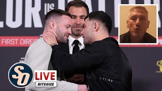 JOSH TAYLOR RETIREMENT IS AN OPTION  SO Live weigh up Taylor Vs Catterall [upl. by Ahens]