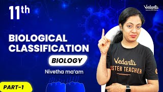 Biological Classification  Part 1  Class 11 Biology  CBSE 2025  Nivetha Maam [upl. by Gaivn]