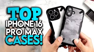 Best iPhone 16 Pro Max CASES Clear  Spigen  Drop Protection [upl. by Nesline]