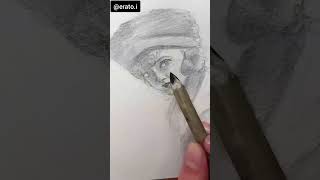 graphite portrait graphite portrait art artist drawing draw youtube [upl. by Sutsuj]