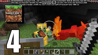 Minecraft survival Mobile gameplay walkthrough android iOS part 4 [upl. by Earehc173]