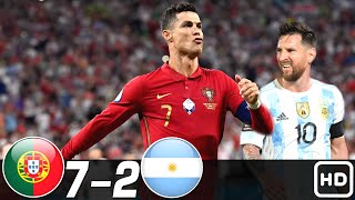 Portugal vs Argentina 72  All Goals amp Highlights Résumén amp Goles  Last Matches  HD [upl. by Ycinuq]