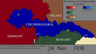 The Partition of Czechoslovakia Every Day [upl. by Anazus]