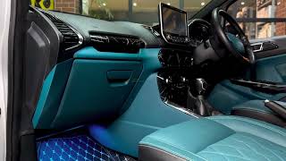 MODIFIED ECOSPORT  RCONCEPT CAR JEWELS  CHENNAI  MODIFIED INTERIOR THEMES [upl. by Eirod]