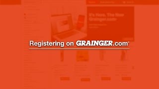 Registering on Graingercom [upl. by Enidlareg]