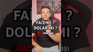 Faiz mi Dolar mı mevduat ve para piyasası fonu shorts [upl. by Kinney]