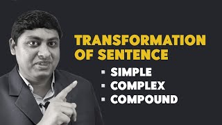 Transformation of SentenceReal Practice  Simple  Complex  Compound  Basic English Grammar [upl. by Trager]